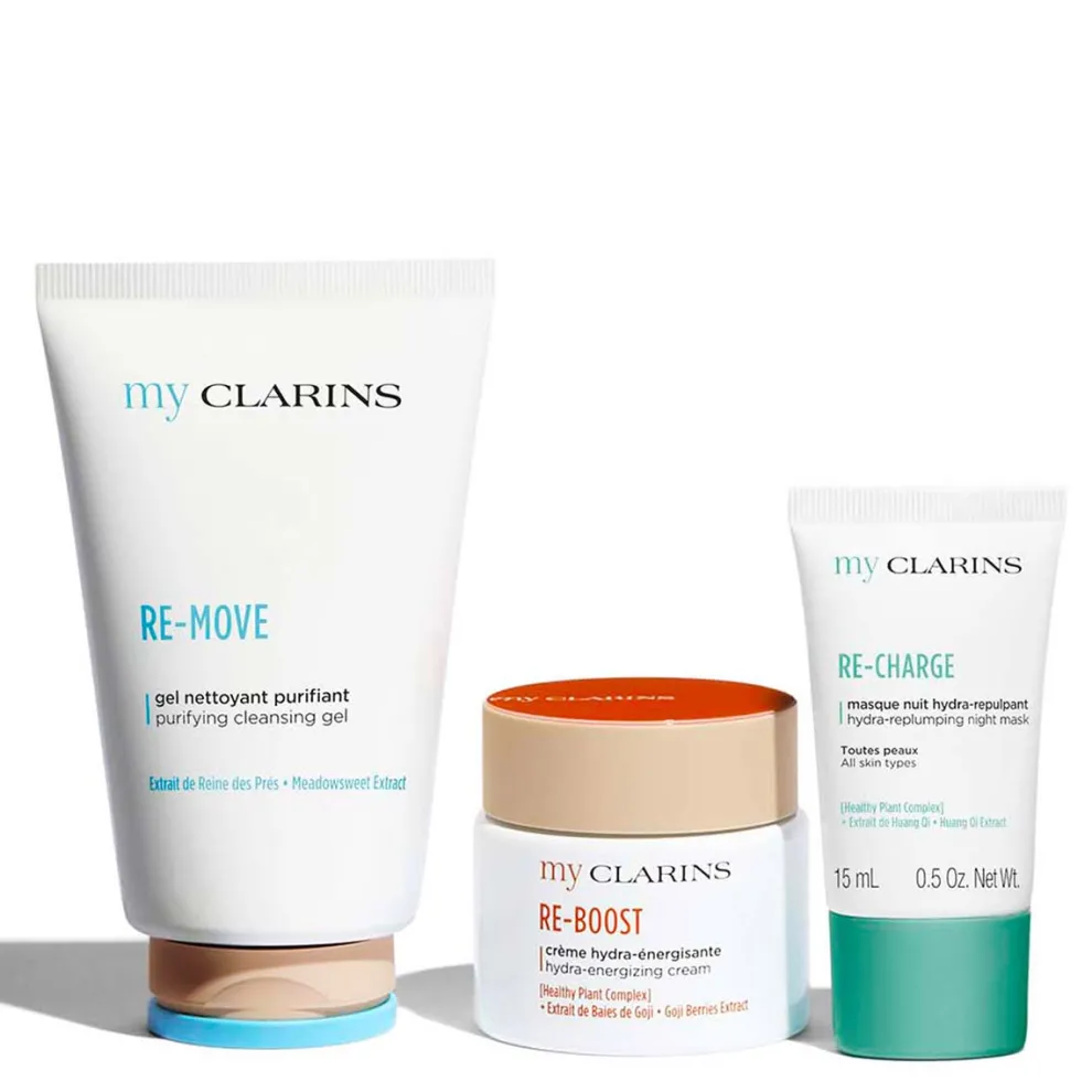 Clarins - Cadeauset My Clarins - Cleanse, hydrate, plump routine