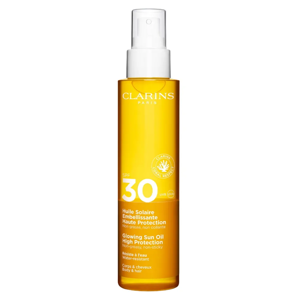 Clarins - Glowing Sun Oil High Protection SPF30 150ml