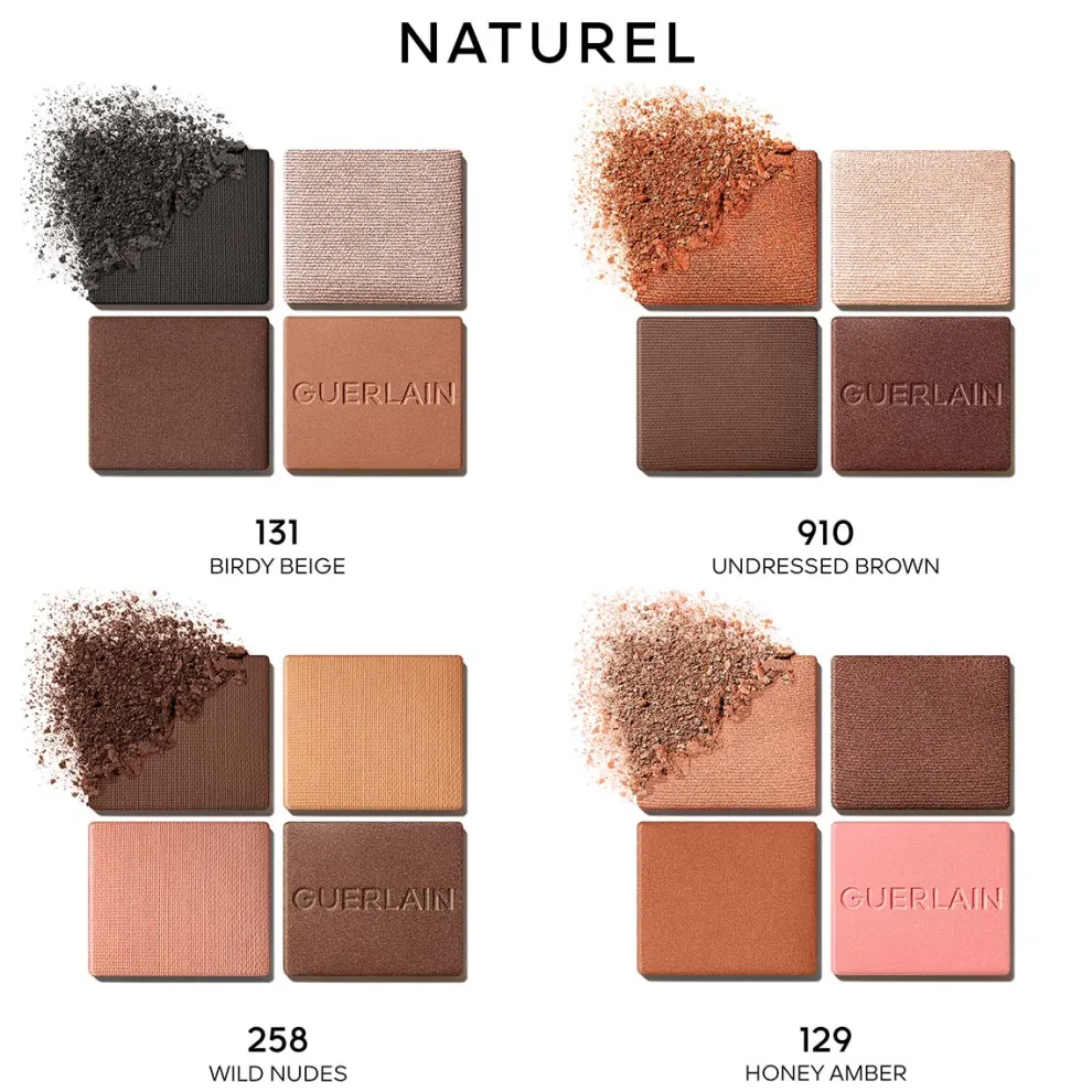 Guerlain - Ombres G - Ombres à paupières 4 couleurs 870 Emerald Feather