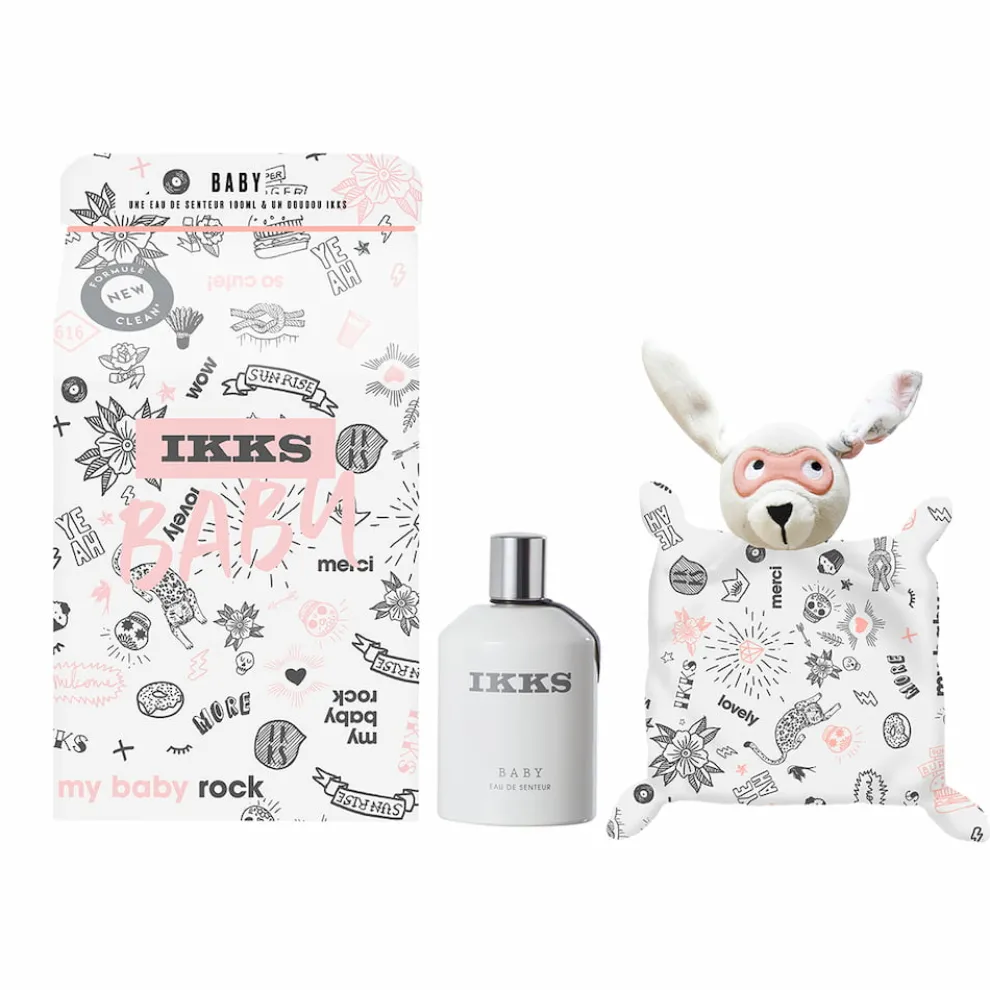 IKKS - IKKS Baby Girl Geschenkset - Eau de Senteur 100 ml + Knuffel