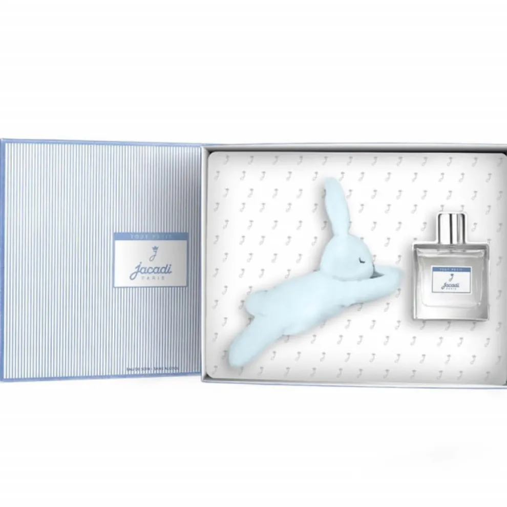 Jacadi - Tout Petit - Cadeauset Eau de Senteur 100ml + Knuffel