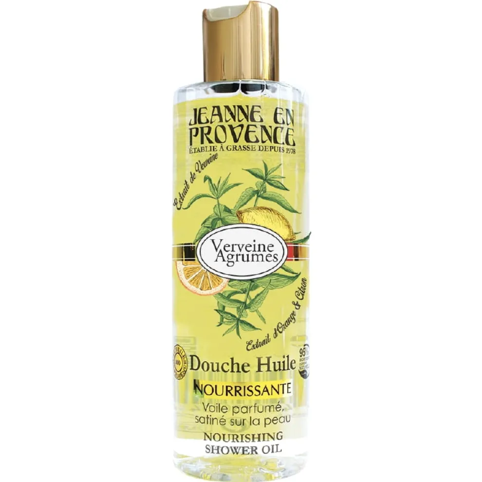 JEANNE EN PROVENCE - Verbena and Citrus nurishing shower oil - 250 ml