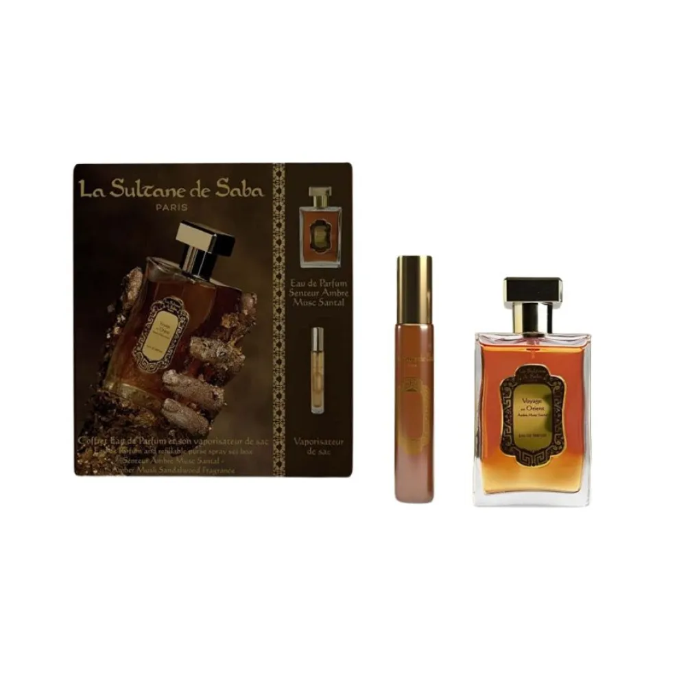 La Sultane de Saba - Set Eau de Parfum - Senteur Ambre Musc Santal