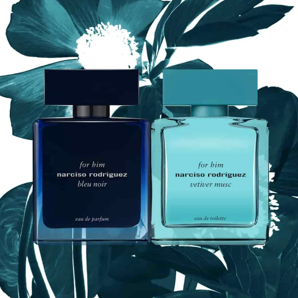 Narciso Rodriguez - Set for Him Bleu Noir - Eau de Parfum + Shower Gel + Travel Size Spray 10ml