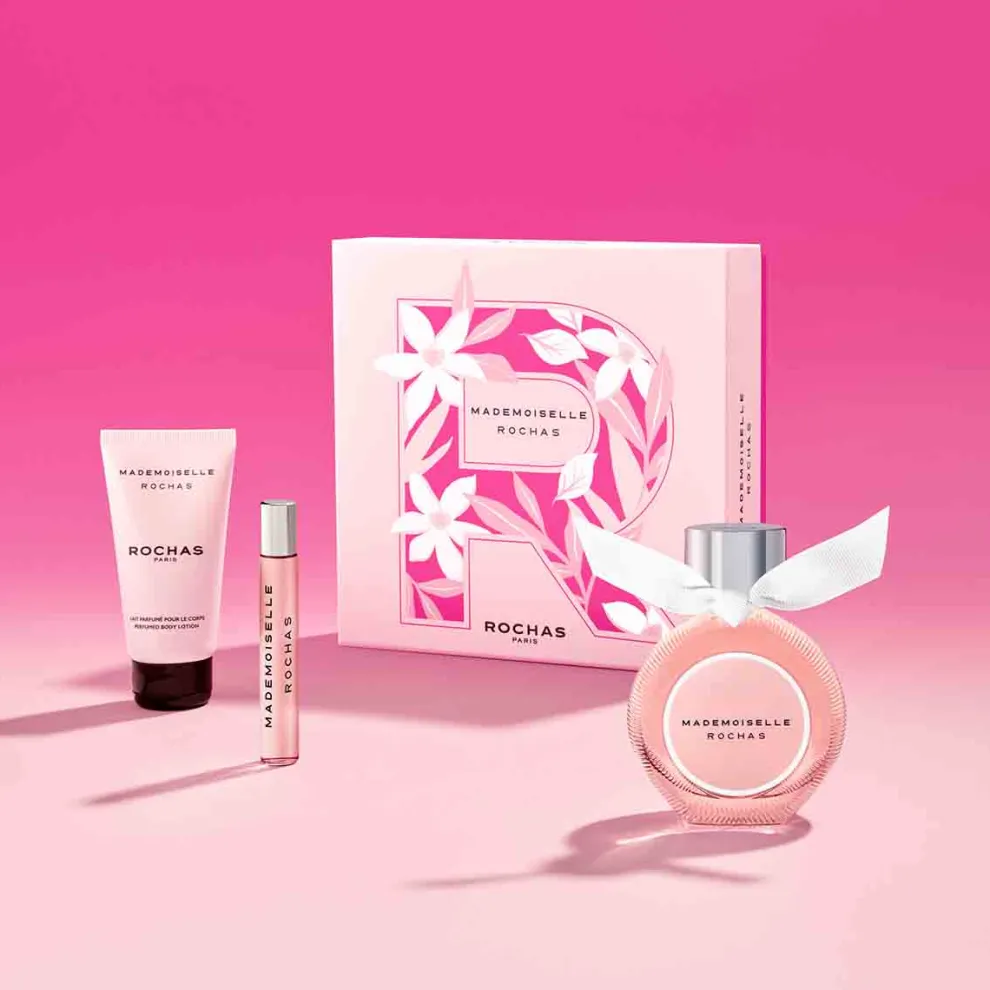 Rochas - Cadeauset Mademoiselle Rochas - Eau de Parfum 50ml + 2 producten