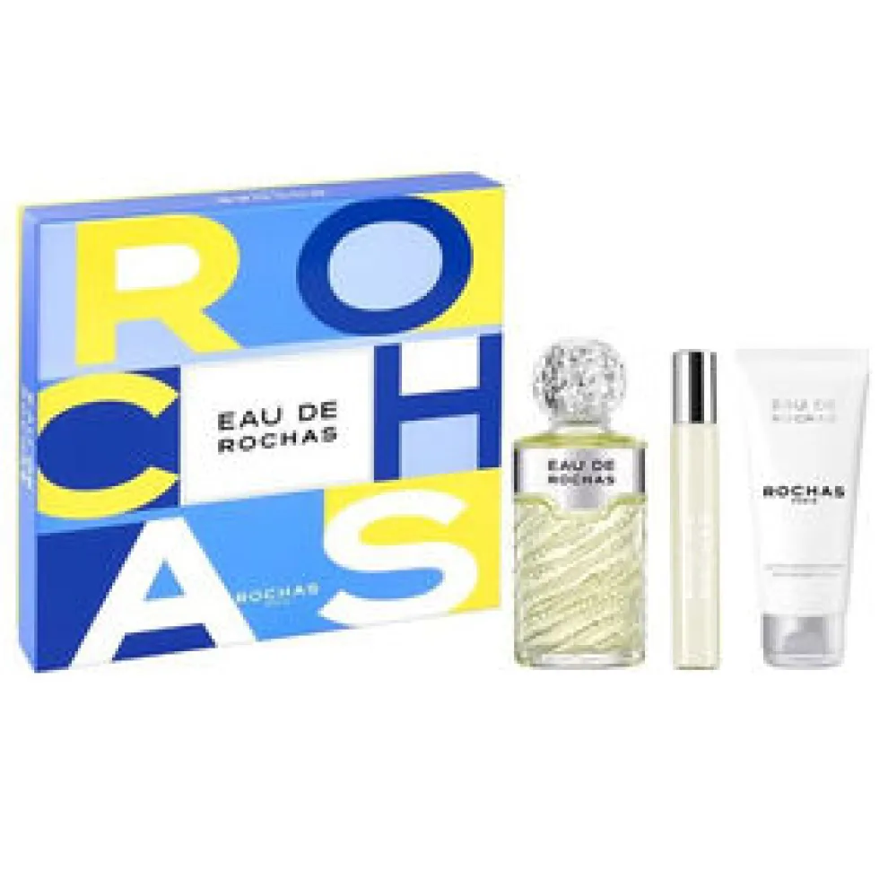 Rochas - Set Eau de Rochas - Eau de Toilette 100 ml + 2 producten