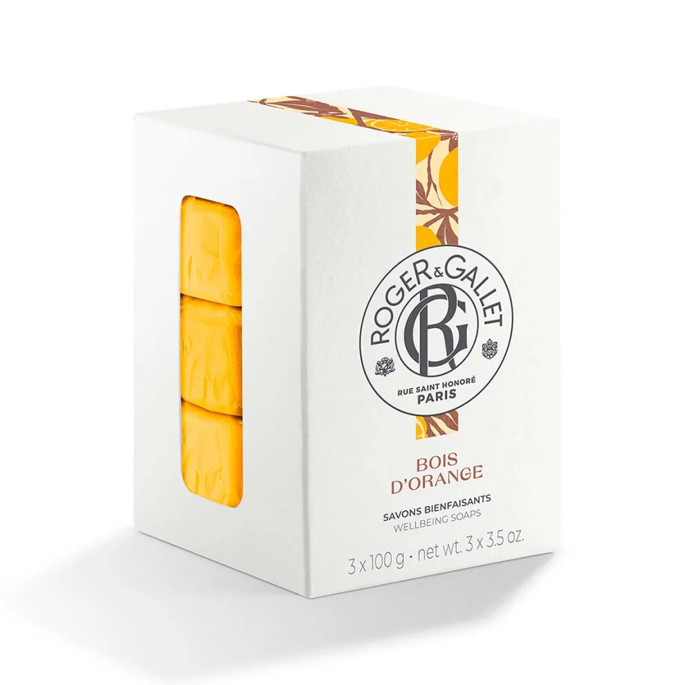 Roger & Gallet - Bois d'Orange - Cadeauset Wellness Zoaps 300g