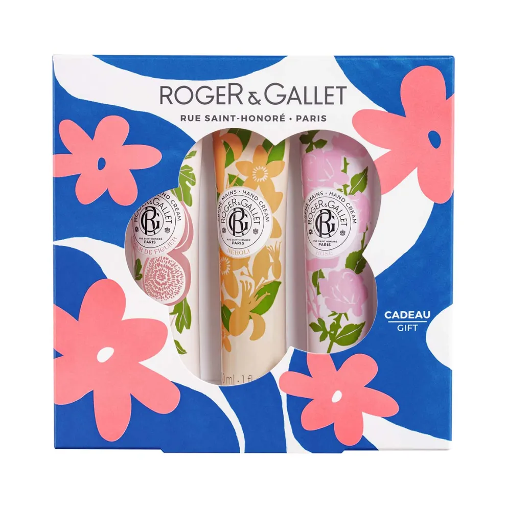 Roger & Gallet - Cadeauset Beneficial Hand Cream Trio 30ml