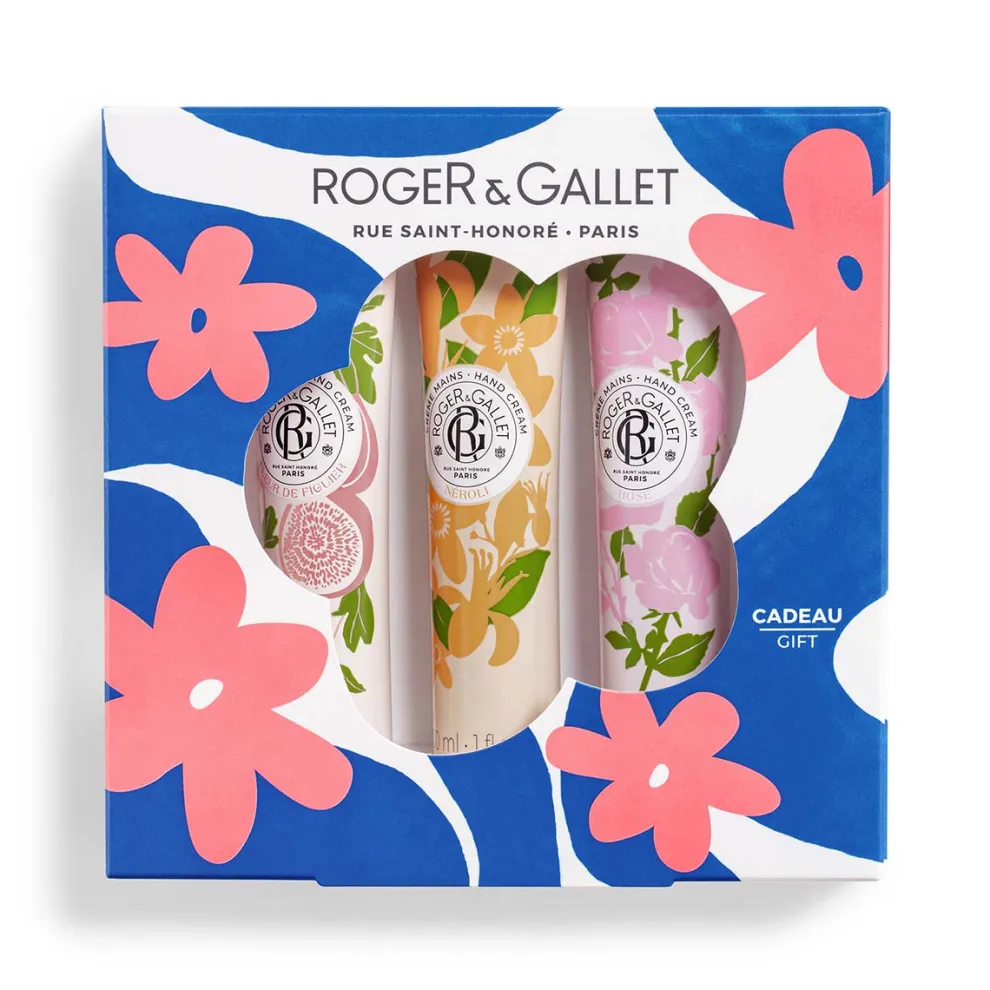 Roger & Gallet - Cadeauset Beneficial Hand Cream Trio 30ml