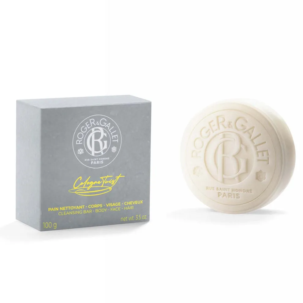 Roger & Gallet - Cadeauset Cologne Twist - Eau de Cologne 100ml + parfumed soap 3in-1 - 100g