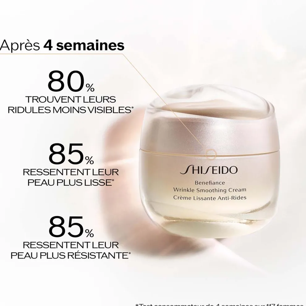 Shiseido - Benefiance Anti-Rimpel Gladmakende Crème