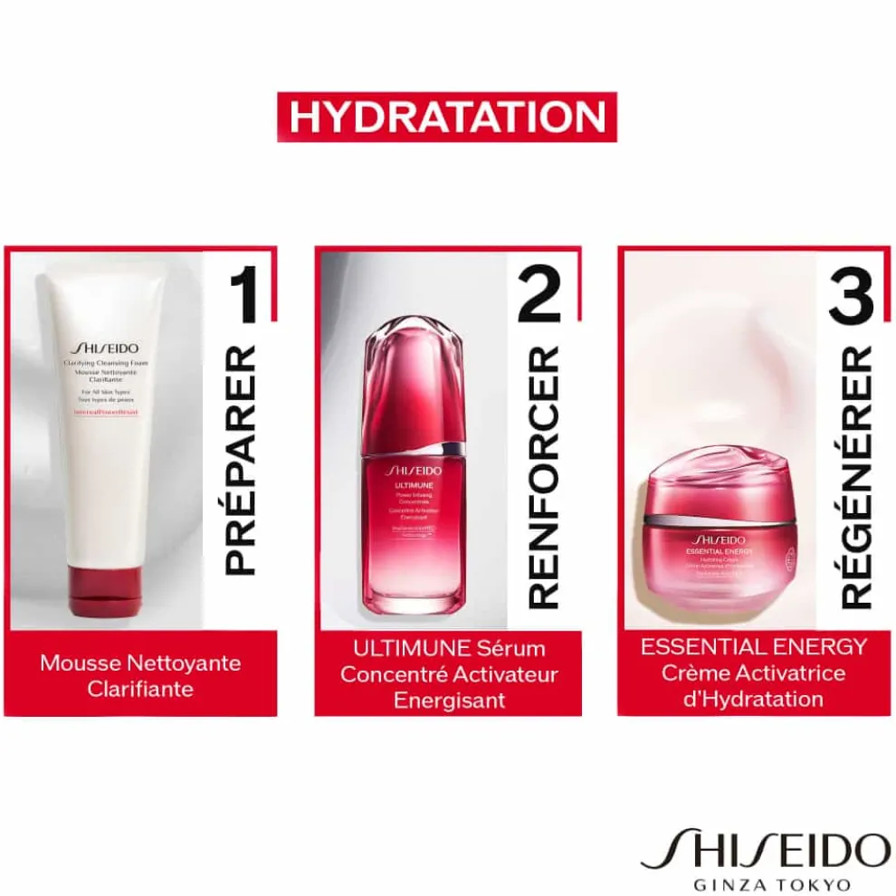 Shiseido - Essentiële Energie 24H Hydraterende Dagcrème Navulling - 50ml