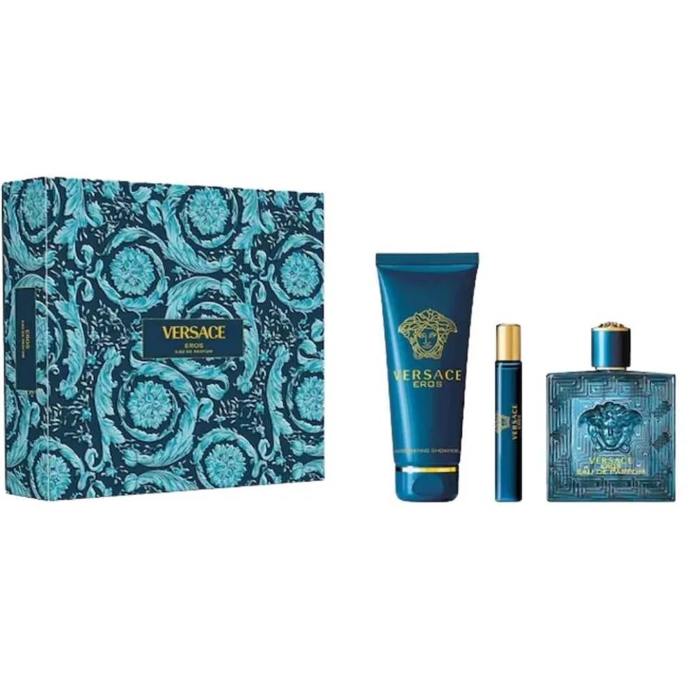 Versace - Cadeauset Eros Men - Eau de Parfum 100ml + 2 producten